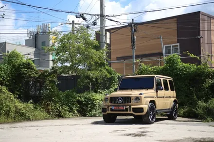 벤츠 G63(W463b) 전동사이드스텝 듀얼 머플러 튜닝 계획이 없다면 !? 긴/짧 반반 세트!