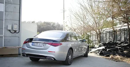 벤츠 S580 마이바흐 모델에는 어떤 튜닝을 할까 ? -랩핑 구경하기! W223