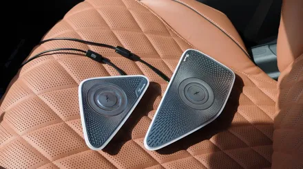 벤츠 S400 스피커 커버 엠비언트가 지원되는 제품으로 교체해 주기! W223