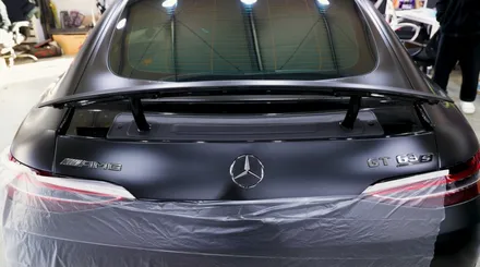 벤츠 GT63 AMG 고정형 스포일러 장착했어요!!