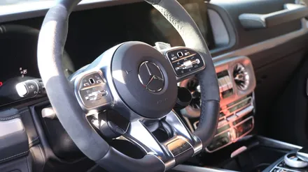 벤츠 지바겐 G63 AMG 열선핸들 옵션을 순정으로 추가했어요~ // W463b
