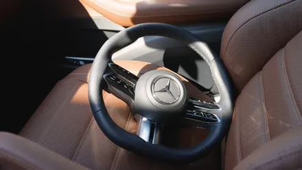 벤츠 GLS450 잠자리 핸들을 가오리 핸들로 교체했어요~ //X167 순정 틀 540만원!!