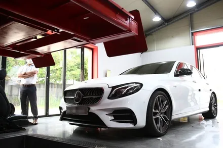 벤츠 E클래스(W213) AMG E53 송풍구 엠비언트, 리어송풍구 엠비언트, 부메스터 무빙 트위터 추가해주기!