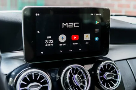 벤츠 C클래스(W205) 실내 엠비언트 살리기, 64색 컬러 확장, 카블릿 M2C!