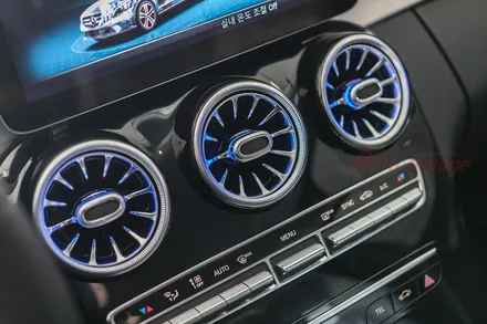 벤츠 C클래스(W205) 센터 콘솔 앰비언트, 송풍구 앰비언트