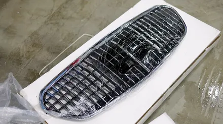 벤츠 S450 범퍼교체 없이 마이바흐st 세로 그릴 장착해주기! w223