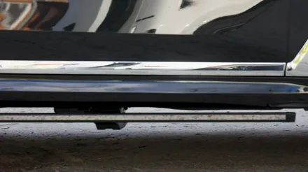 BMW X7 전동사이드 스탭과 사이드 스커트 마감제! // LED 적용 X 타입