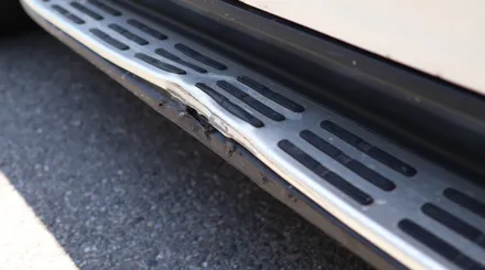 벤츠 GLS 400d 파손 된 범퍼/ 사이드 스탭 중고 제품으로 가성비 좋게 교체했어요~ // x167 중고 범퍼