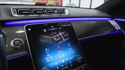 벤츠 S63 AMG 신형 부메스터 무빙 트위터 장착기 // W223 AMG