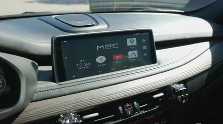 BMW X5 15년식 터치가 지원되는 카블릿 M2C 시공!