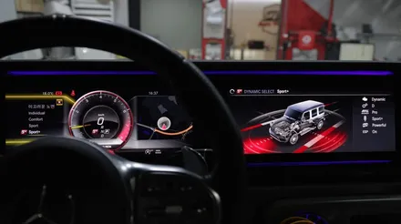 벤츠 G63 AMG 스포츠 플러스 팝콘 코딩~ // W463b