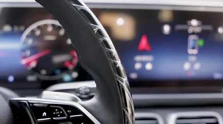벤츠 GLS450 잠자리 핸들을 가오리 핸들로 교체했어요~ //X167 순정 틀 540만원!!