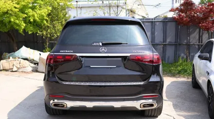 벤츠 GLS 600 마이바흐 바디킷 튜닝 할 때, C필러 엠블럼 사이즈 체크해보기-//X167 마이바흐 바디킷