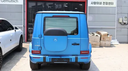 벤츠 G580 LED가 지원되는 신형 전동사이드 스탭 튜닝! // W465