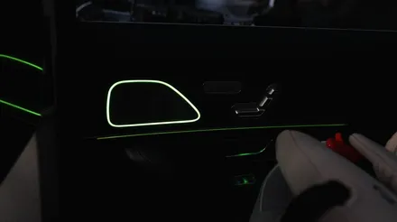 벤츠 GLS/GLE 모델에 장착되는 미드레인지 엠비언트 소개 <테두리 OR 중앙 엠비언트>//W167,X167