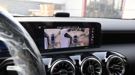 벤츠 A45 AMG 신차 출고 후 어라운드뷰 옵션 활성화 완료