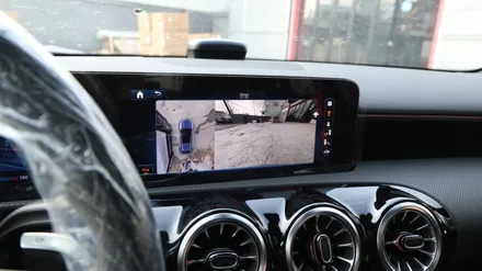 벤츠 A45 AMG 신차 출고 후 어라운드뷰 옵션 활성화 완료