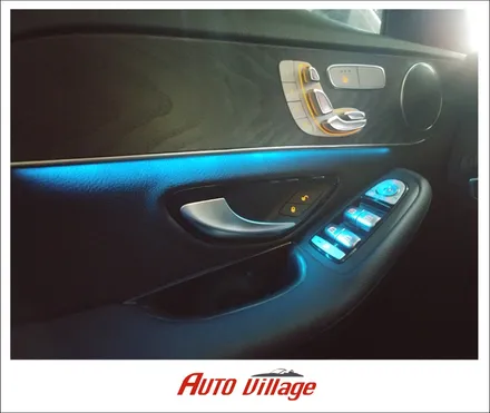 벤츠 C200 W205 엠비언트라이트