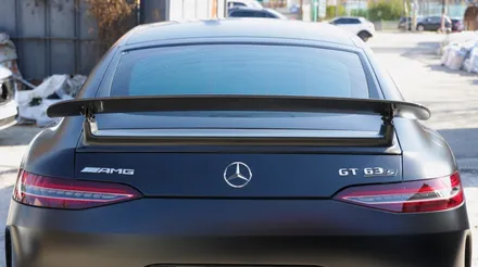 벤츠 GT63 AMG 고정형 스포일러 장착했어요!!