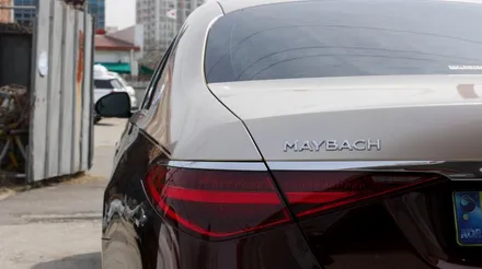 벤츠 S350 모델에 마이바흐 바디킷과 투톤 래핑!!// W223숏바디 마이바흐 바디킷