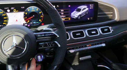 벤츠 GLE 450 일반 모델에 AMG 어질리티 셀렉트 버튼을 추가했어요! //W167 19년식