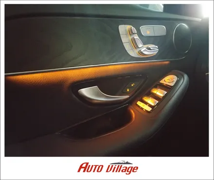 벤츠 W205 C200d 엠비언트라이트