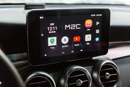 벤츠 GLC300 쿠페 M2C 안드로이드 미러링보다 확실한 방법