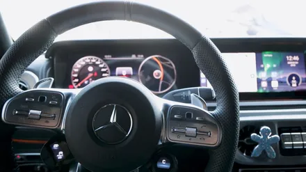 벤츠 지바겐 G63 AMG 열선핸들 옵션을 순정으로 추가했어요~ // W463b