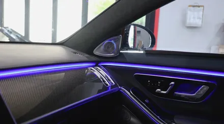벤츠 S63 AMG 신형 부메스터 무빙 트위터 장착기 // W223 AMG