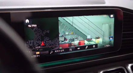 벤츠 GLS 580(X167) 전동 사이드 스텝과 리어모니터 탈거!