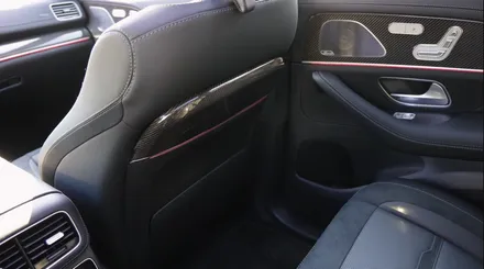 신형 GLE53 AMG 시트 등받이 그물망이 보기 싶다면 강력 추천!!// 카본 등받이 커버 주문제작!! //W167