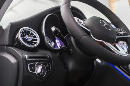 벤츠 C클래스(W205) 센터 콘솔 앰비언트, 송풍구 앰비언트
