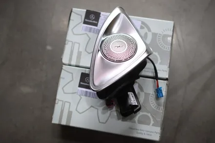 벤츠 S580 (W223) 엑티브 엠비언트 추가가 왜 어려운가!? 4D부메스터 무빙트위터 장착해 보기! 2대를 함께 준비해 보았습니다!!