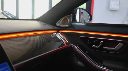 벤츠 S63 AMG 신형 부메스터 무빙 트위터 장착기 // W223 AMG