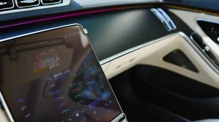 벤츠 S450 빠져버린 엑티브 엠비언트 추가해주기! 오늘은 순정으로! W223