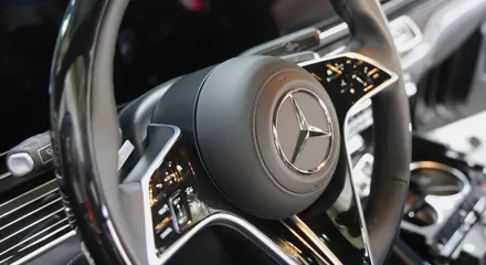 벤츠 GLS450 잠자리 핸들을 가오리 핸들로 교체했어요~ //X167 순정 틀 540만원!!