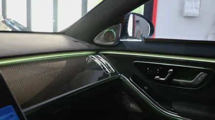 벤츠 S63 AMG 신형 부메스터 무빙 트위터 장착기 // W223 AMG