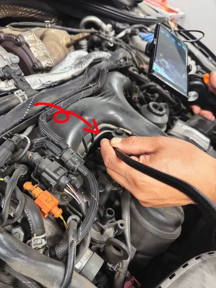 아우디 3.0 TDI 고질병인 냉각수 누수 수리. / 경기 파주