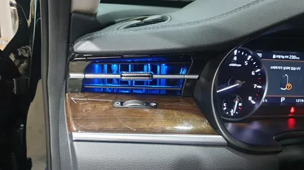더K9 순정 엠비언트 무드등 풀시공, 송풍구까지 빠짐없이...