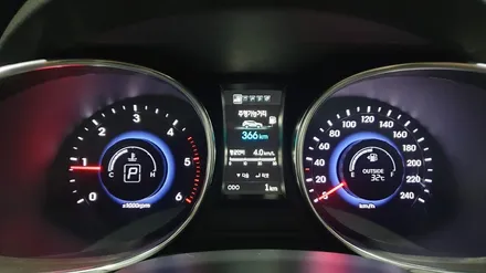 싼타페DM 슈퍼비젼 클러스터와 타이어공기압경보 TPMS 장착