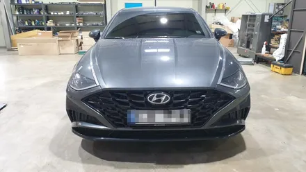 사제는 걷어내고... 쏘나타DN8 순정엠비언트 대쉬보드만 챙겼어요 ㅎㅎㅎ