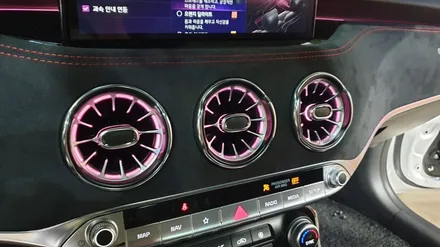 스팅어 K9 스피커엠비언트, 벤풍구 엠비언트 알칸타라와 조합해보아요^^