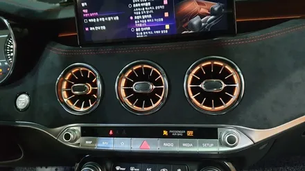 스팅어 K9 스피커엠비언트, 벤풍구 엠비언트 알칸타라와 조합해보아요^^