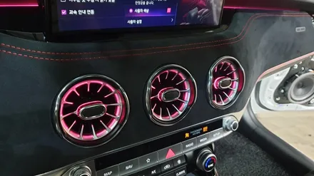 스팅어 K9 스피커엠비언트, 벤풍구 엠비언트 알칸타라와 조합해보아요^^