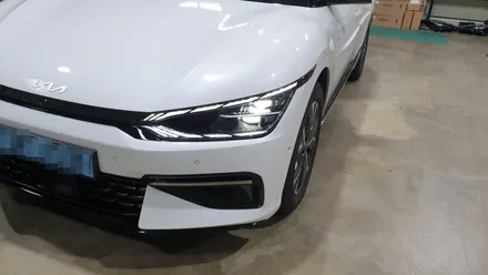 EV6 프로젝션 LED라이트 전면부만 시공했어요^^(다이내믹웰컴세레머니, 시퀀셜 순차점등 깜박이)
