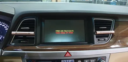 제네시스G80 스포츠라이트와 어라운드뷰를 한번에 시공합니다.