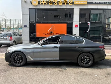 인천랩핑 bmw g30 5시리즈 사틴블랙 재시공 사고수리 / 서울 양천구, 강서구, 목동