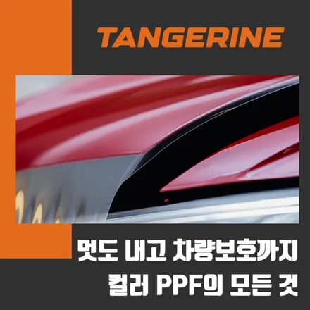 가제1)멋내기와 차량보호를 동시에 컬러 PPF에 대해 / 서울 양천구 목동