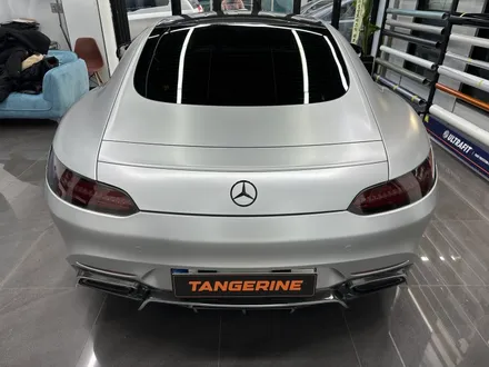 인천시 서구 / 에이버리사틴실버메탈릭 전체랩핑(울트라핏카본ppf루프스킨) / 벤츠 / AMG amggts