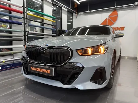 서울랩핑 bmw g60 5시리즈 그릴 랩핑(비닐프로그 하이글로시블랙) / 서울 양천구, 강서구, 목동